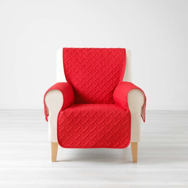 Czerwony ochronny pokrowiec na fotel 165 cm Lounge – douceur d'intérieur