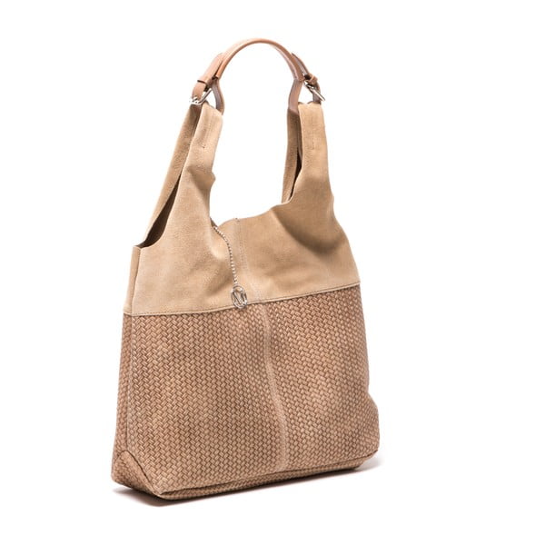 Skórzana torebka Mangotti 875 Fango-image-2