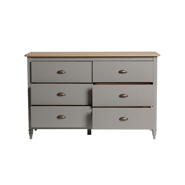 Komoda z drewna sosnowego Marckeric Joyce-image-1