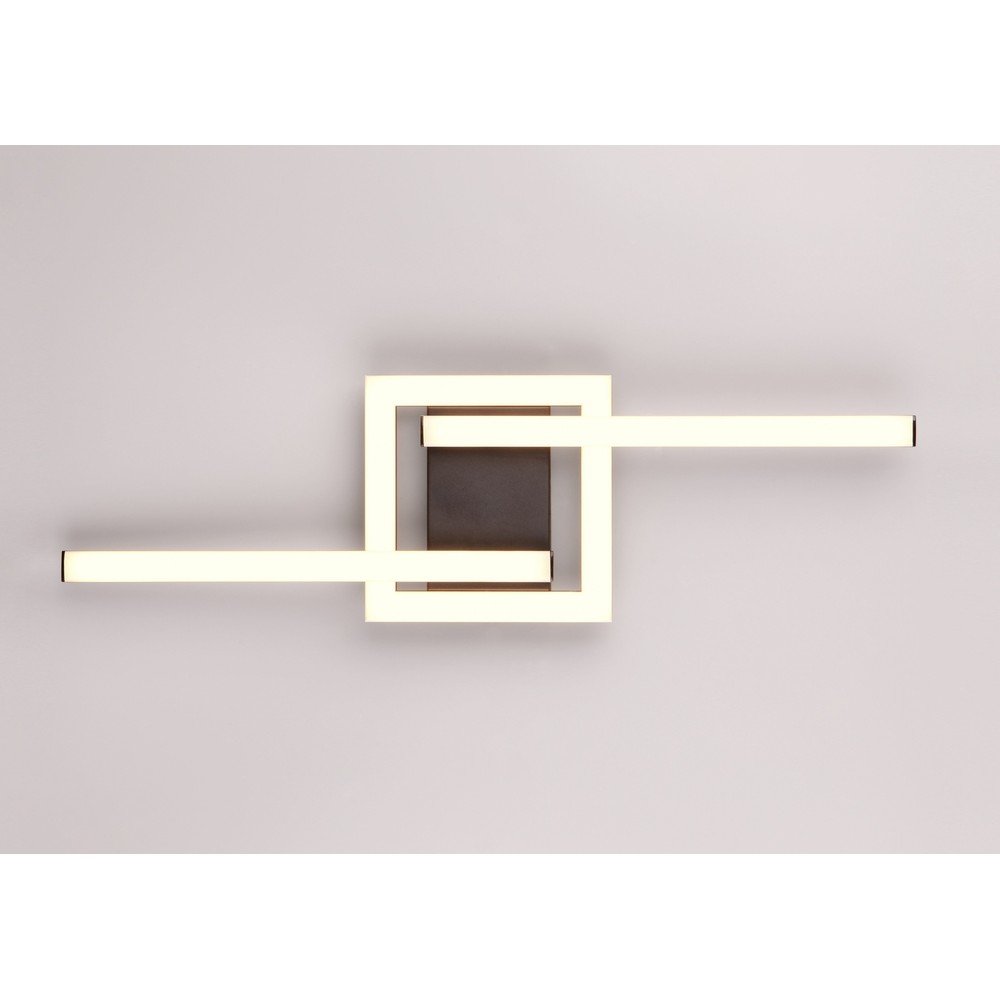 Czarna lampa sufitowa LED 16x54 cm Viale – Reality (zdjęcie 5)