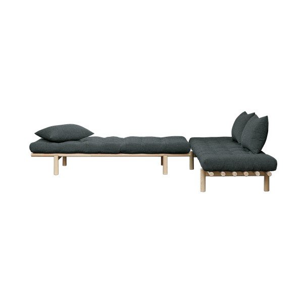 Sofa z ciemnoszarym obiciem Karup Design Pace Natural/Slate Grey-image-4