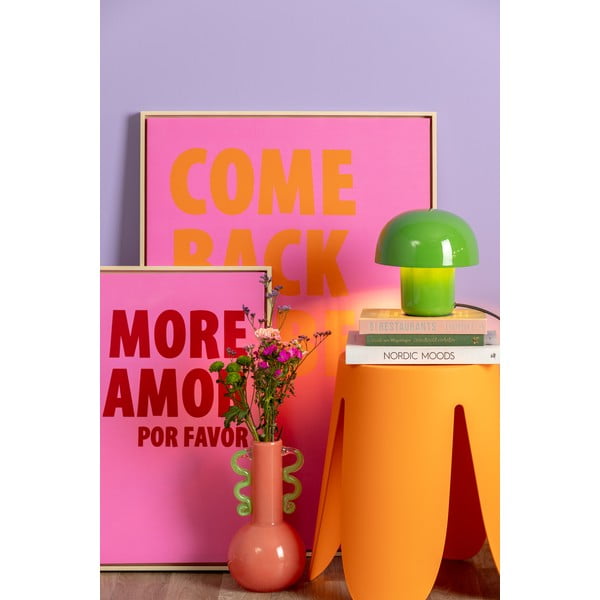 Pomarańczowy plastikowy stołek Ravish – Leitmotiv-image-3