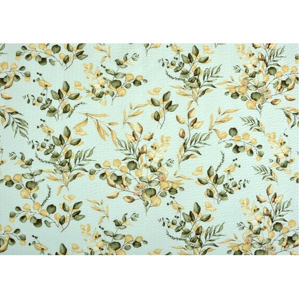 Jasnozielona pościel dwuosobowa z kory 200x220 cm Autumn Breeze -image-1