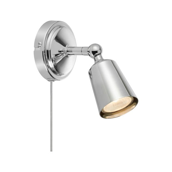 Kinkiet do kontaktu w kolorze srebra Tiny – Markslöjd