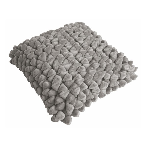 Beżowoszara poduszka ZicZac Pebble, 45x45 cm