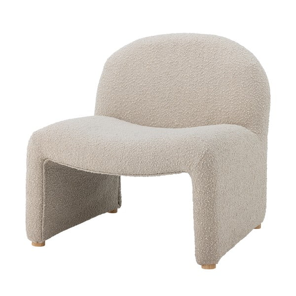 Kremowy fotel z materiału bouclé Neel – Bloomingville-image-4