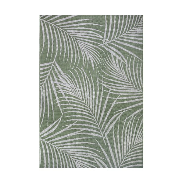 Zielony dywan odpowiedni na zewnątrz Ragami Flora, 200x290 cm