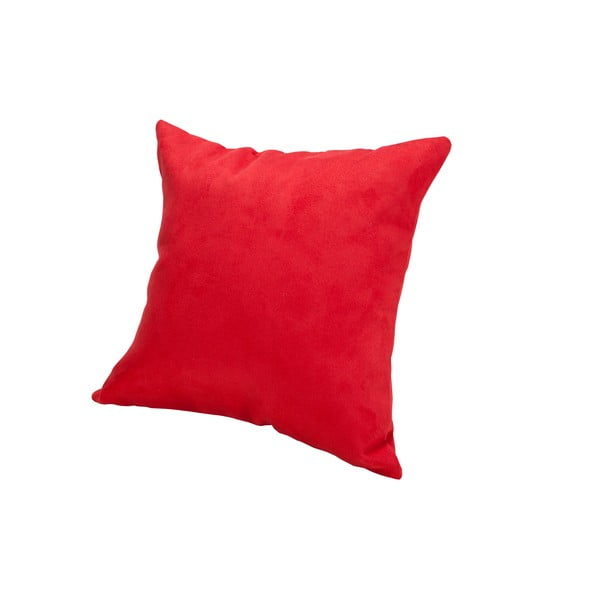 Poduszka z mikrowłókna Pillow 40x40 cm, truskawkowa