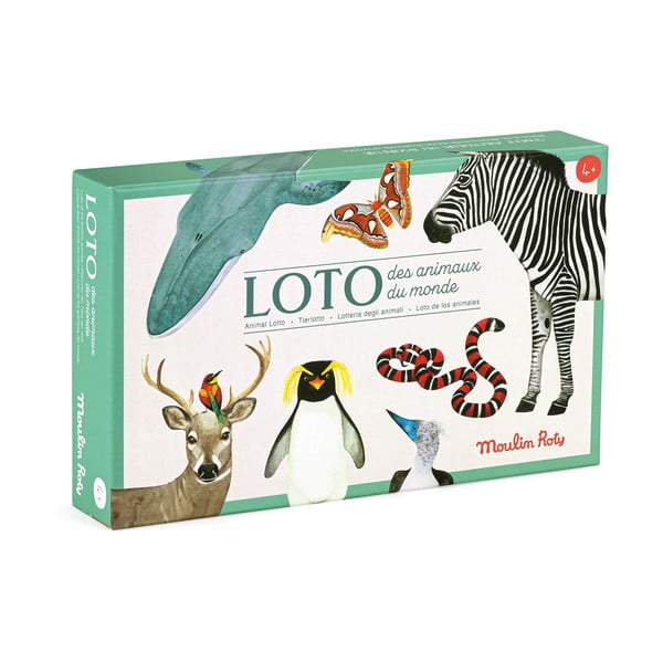 Gra planszowa Loto Zwierzęta – Moulin Roty-image-1