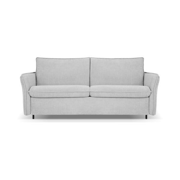 Jasnoszara rozkładana sofa 166 cm Dalida – Micadoni Home