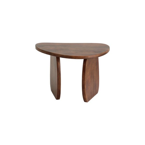 Ciemnobrązowy stolik z litego drewna mango Mushroom – Ellos Home-image-4