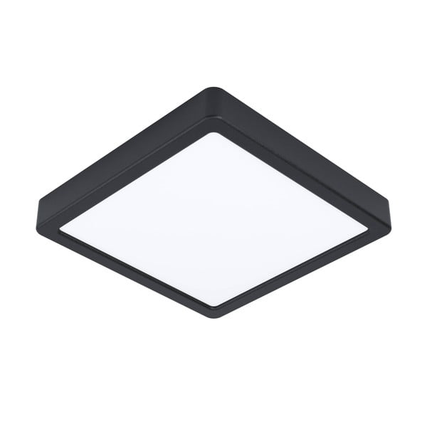Czarna lampa sufitowa LED 21x21 cm FUEVA 5 – EGLO