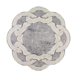 Szary okrągły dywan ø 100 cm – Vitaus