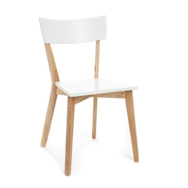 Komplet 2 białych krzeseł Tomasucci Kyra