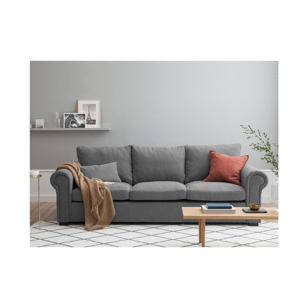 Szara sofa Windsor & Co Sofas Hermes, 245 cm-image-4