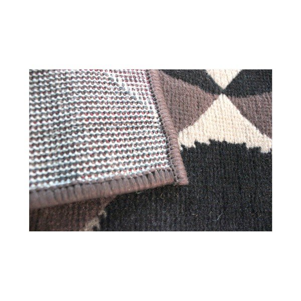 Ciemnobrązowy dywan Flair Rugs Carnaby Chocolate, 80x150 cm-image-2