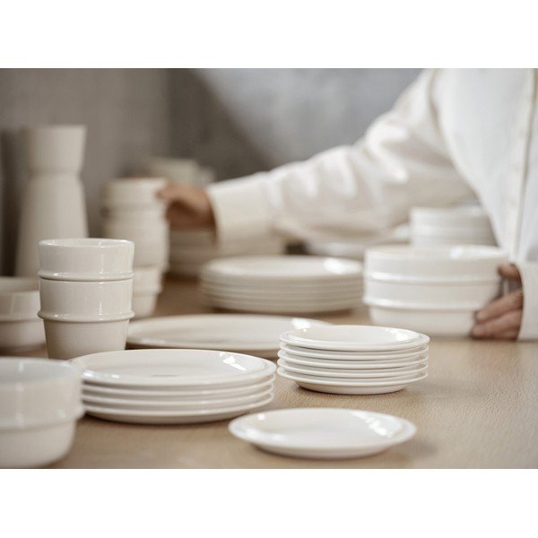 Kremowa porcelanowa filiżanka 320 ml Eau – Zone-image-3