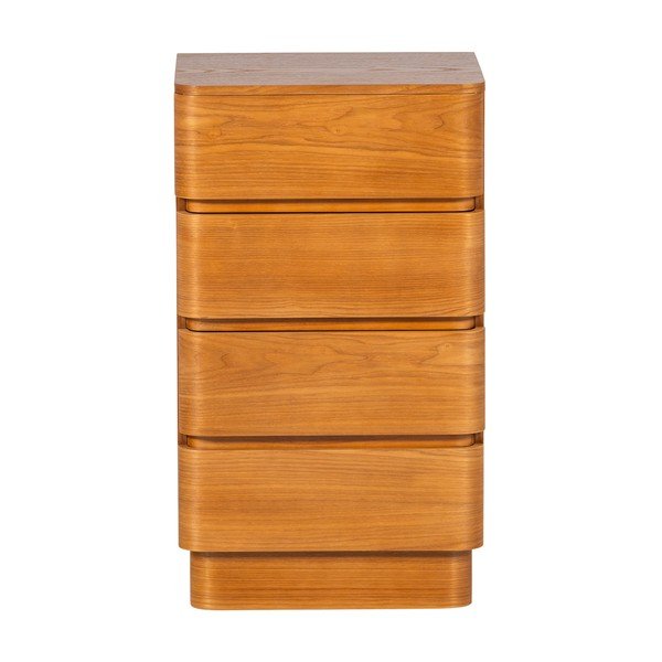 Komoda w naturalnym kolorze 40x70x34 cm Fejo – WOOOD-image-3