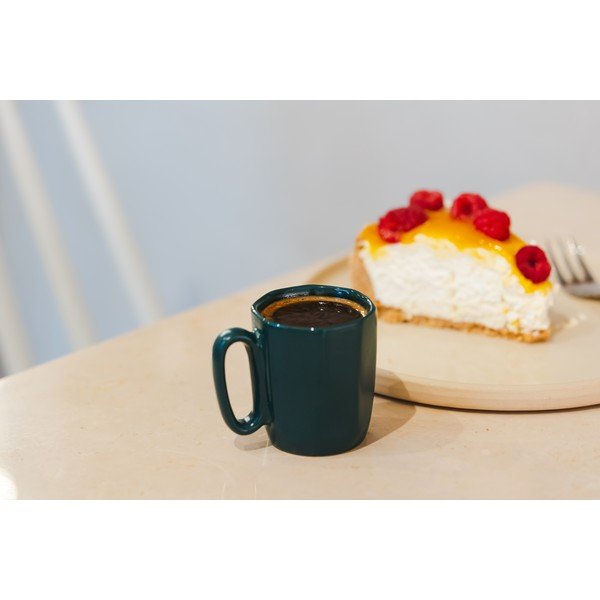 Ciemnozielone kamionkowe kubki zestaw 2 szt. na espresso 80 ml Fuori – Vialli Design-image-1