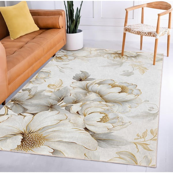 Kremowy chodnik odpowiedni do prania 80x200 cm Soft and Gentle – Mila Home-image-3