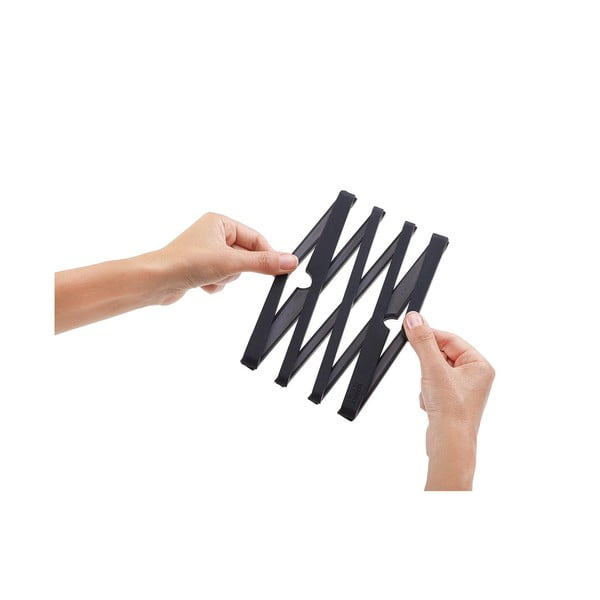 Czarna podkładka składana pod gorące naczynia Joseph Joseph Stretch-image-4