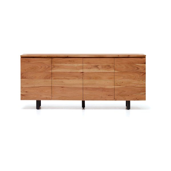 Komoda z litego drewna akacjowego w naturalnym kolorze 200x88x40 cm Uxue – Kave Home