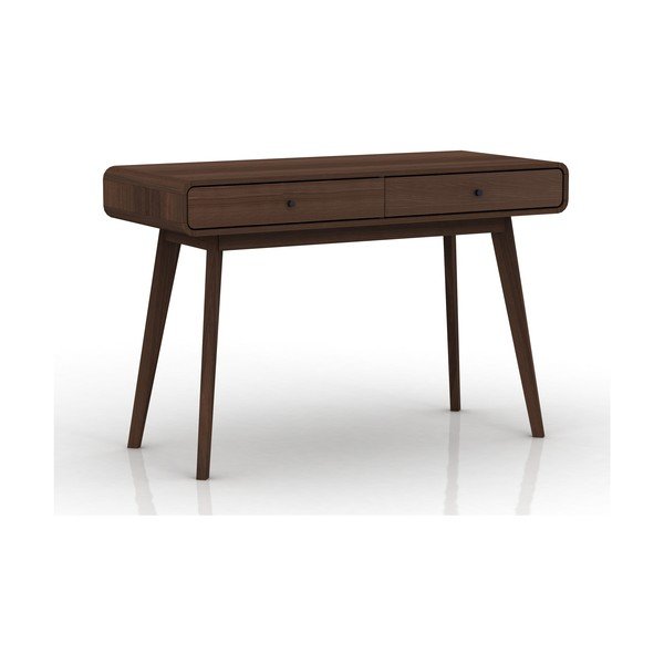 Biurko w dekorze orzecha 50x120 cm Cassie – Støraa-image-1