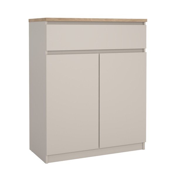 Kremowa komoda 80x100x40 cm Naia – Tvilum
