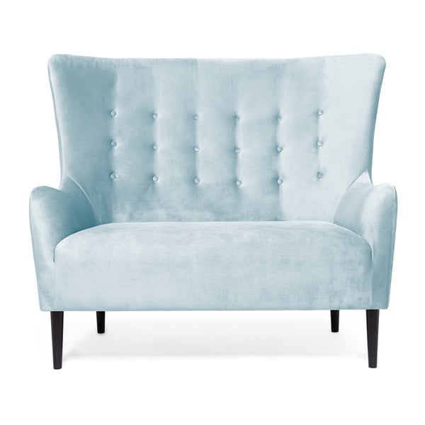 Jasnoniebieska sofa 2-osobowa Vivonita Blair