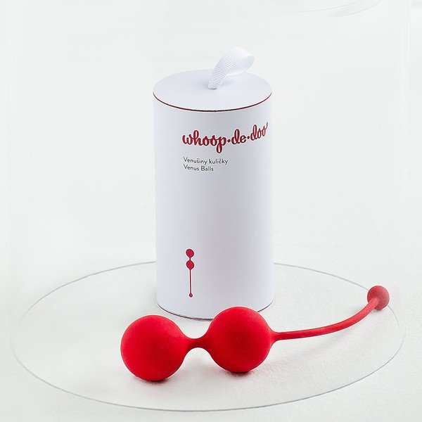 Czerwone designerskie kulki gejszy Whoop-de-doo, 65 g-image-1