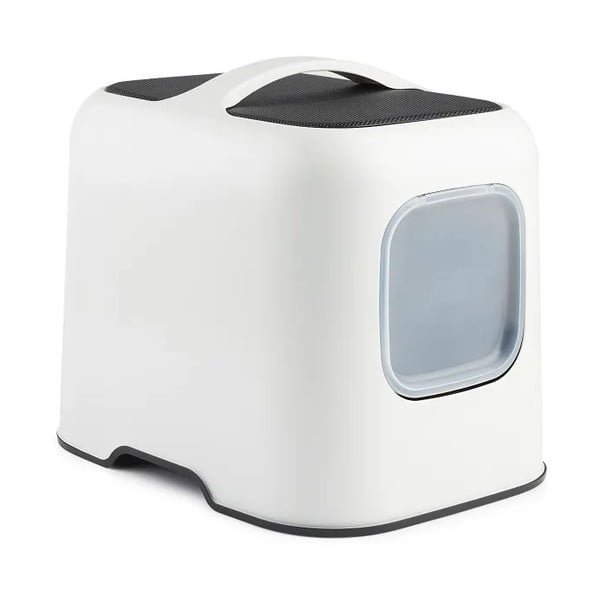 Biały zestaw kuwety i łopatki Biala – Rotho-image-1