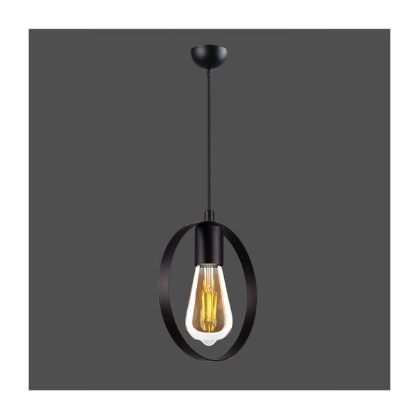 Czarna lampa wisząca Squid Lighting Circle, wys. 113 cm-image-3