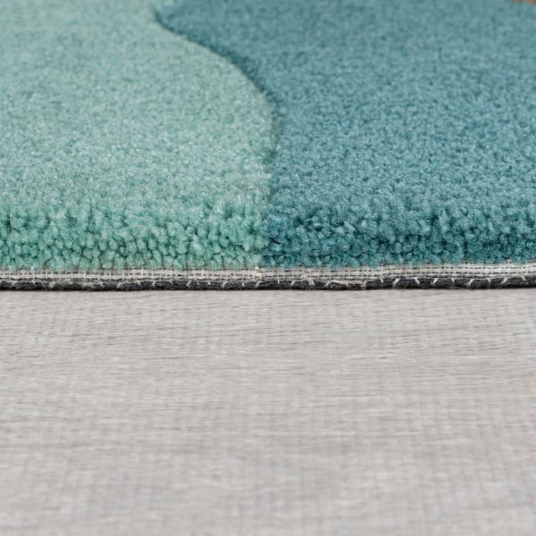 Turkusowy dywan 170x120 cm Zest Infinite – Flair Rugs-image-4
