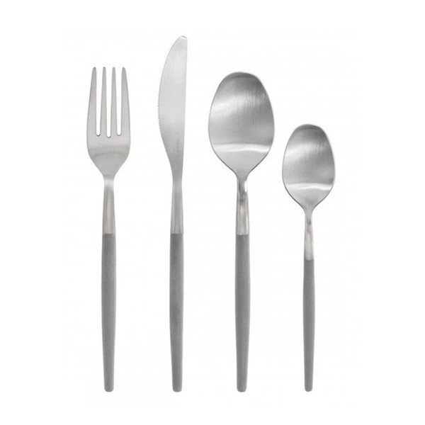 Sztućce ze stali nierdzewnej w jasnoszaro-srebrnym kolorze 16 szt. Maxime – Blomus