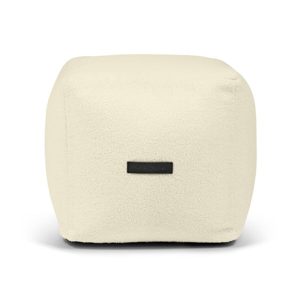 Brązowy worek do siedzenia z materiału bouclé Up! MooG – SLOWDOWN-image-2