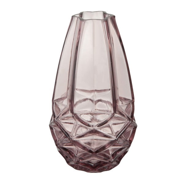 Szklany wazon J-Line Lynn, 15 cm