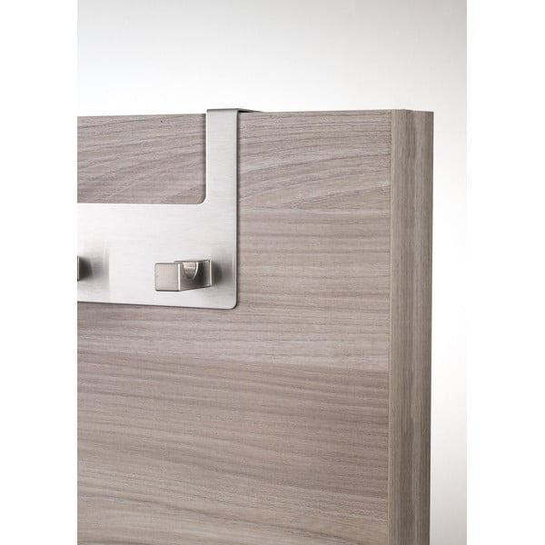 Srebrny metalowy wieszak na drzwi 32 cm Yale – Tomasucci-image-3