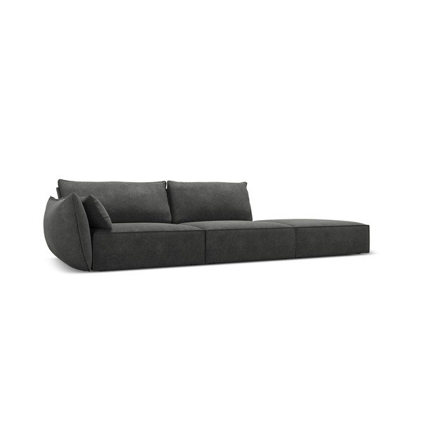 Szary szezlong (lewostronny) Vanda – Mazzini Sofas-image-2