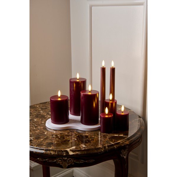 Świeczki LED zestaw 3 szt. (wysokość 15 cm) Sille – Sirius-image-1