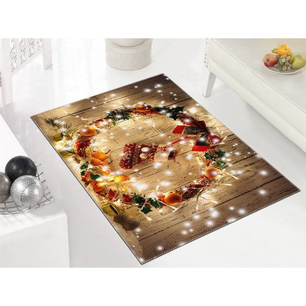 Dywan Vitaus Christmas Period Lit Up Santa, 50x80 cm-image-1