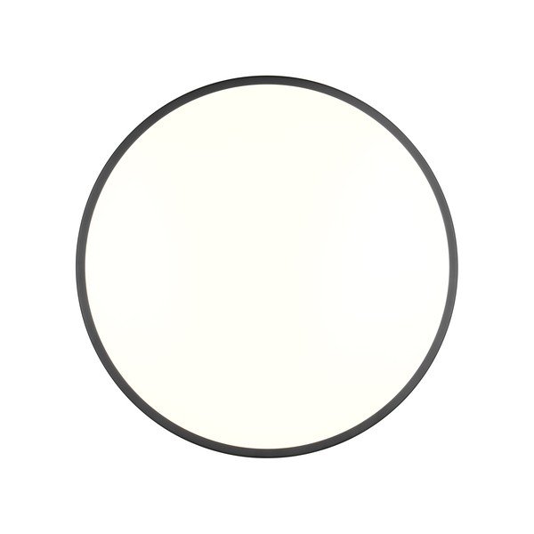 Czarno-biała lampa sufitowa LED ø 38 cm Loody – Reality-image-3