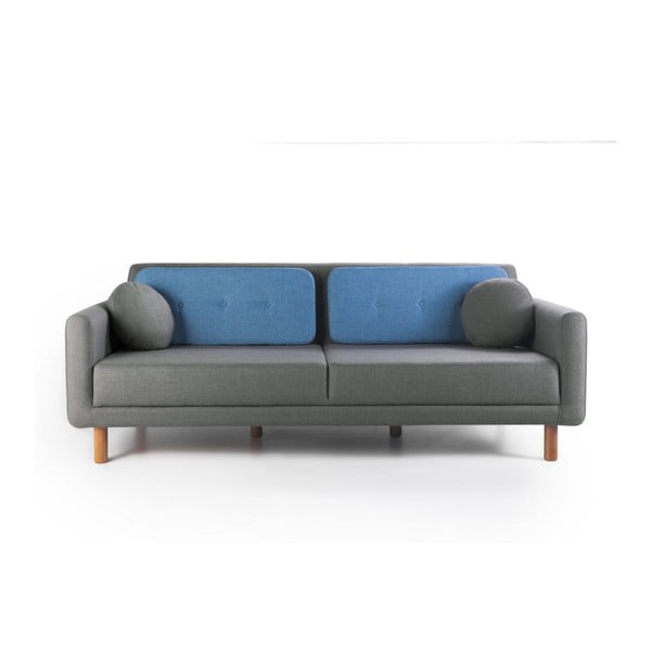 Rozkładana sofa Bubi Grey/Blue