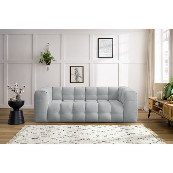 Jasnoszara sofa 232 cm Cloud – Bobochic Paris-image-1