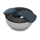 Misy w kolorze srebra z połyskiem zestaw 9 szt. Nest 100 Collection – Joseph Joseph