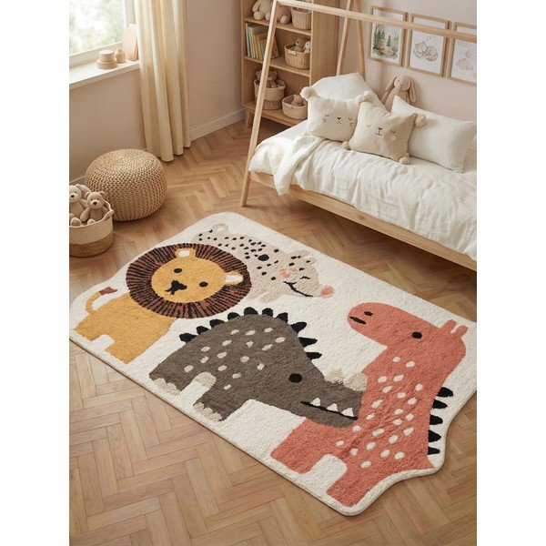 Bawełniany dywan dziecięcy odpowiedni do prania/tkany ręcznie 140x200 cm Snuggle Zoey – Hanse Home-image-1