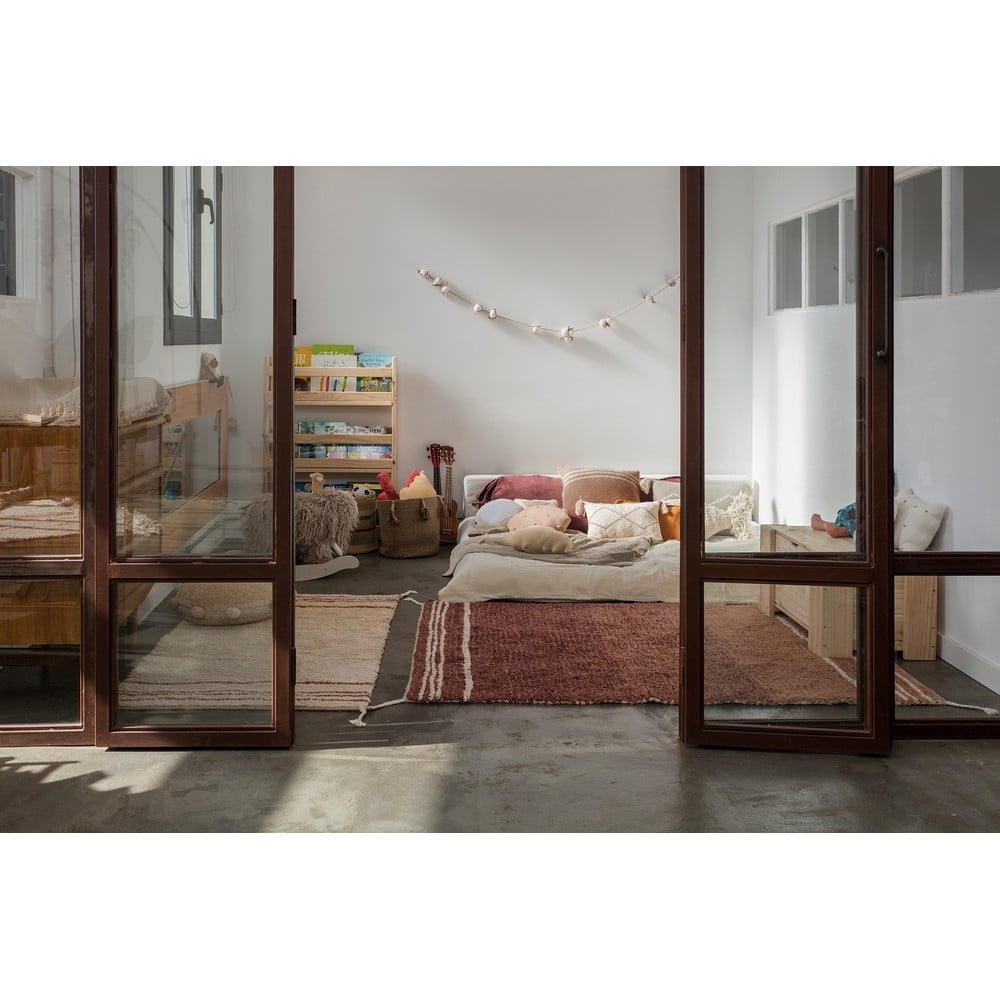 Ceglasty bawełniany dywan 80x140 cm Twin Toffee – Lorena Canals (zdjęcie 8)
