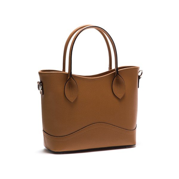 Skórzana torebka Anna Luchini 435 Cognac-image-2