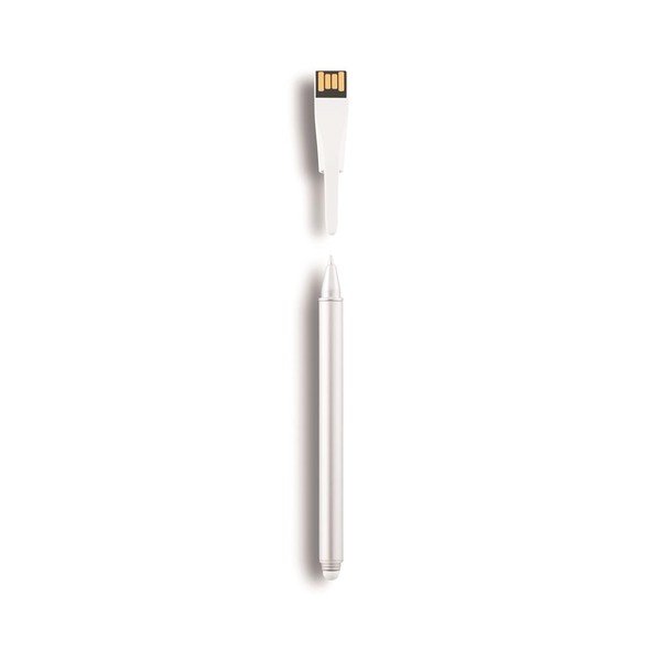 Rysik z pamięcią USB Point 4GB, biały-image-2