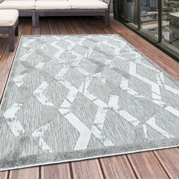 Jasnoszary dywan odpowiedni na zewnątrz 200x290 cm Bahama – Ayyildiz Carpets-image-1