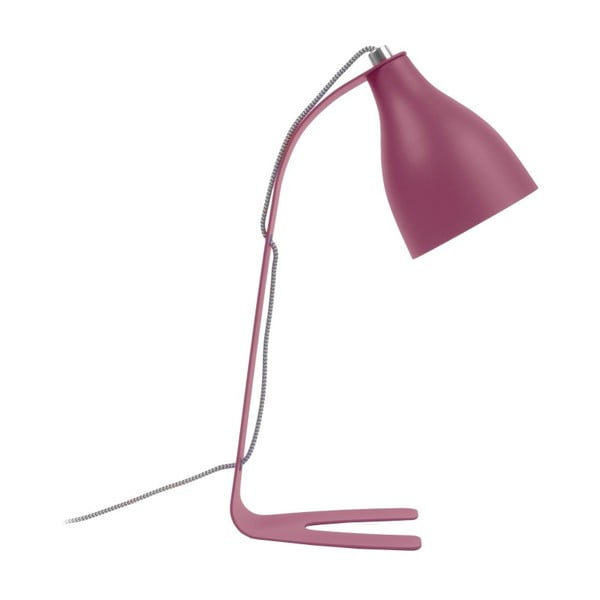 Różowa lampa stołowa Karlsson Barefoot